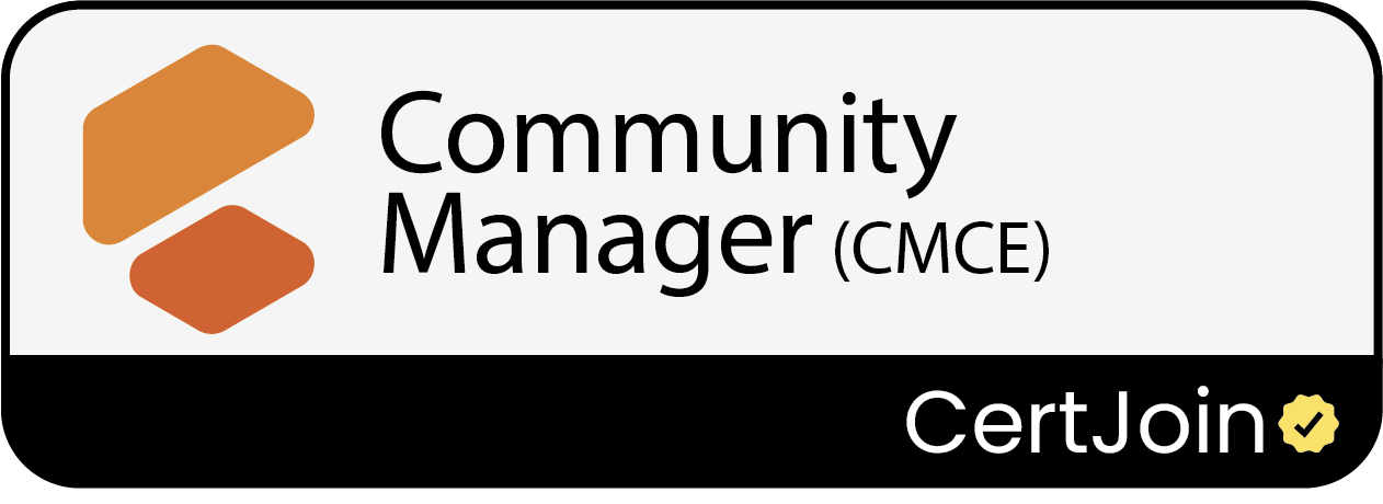 Community Manager Certified Expert
