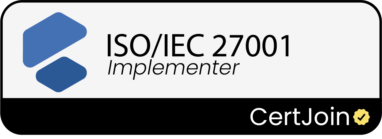 ISO/IEC 27001:2022 Implementer Certified