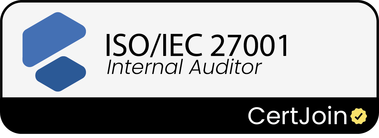 ISO/IEC 27001:2022 Internal Auditor Certified