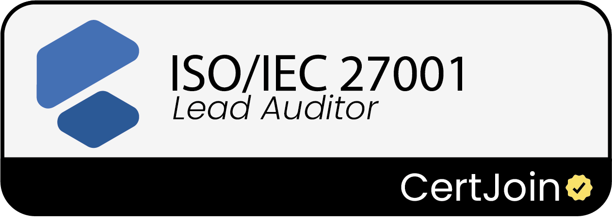 ISO/IEC 27001:2022 Lead Auditor Certified